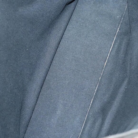 HERMES Fourre Tout MM Hand Bag Canvas Black Silver Auth ti3099 - Picture 11 of 14